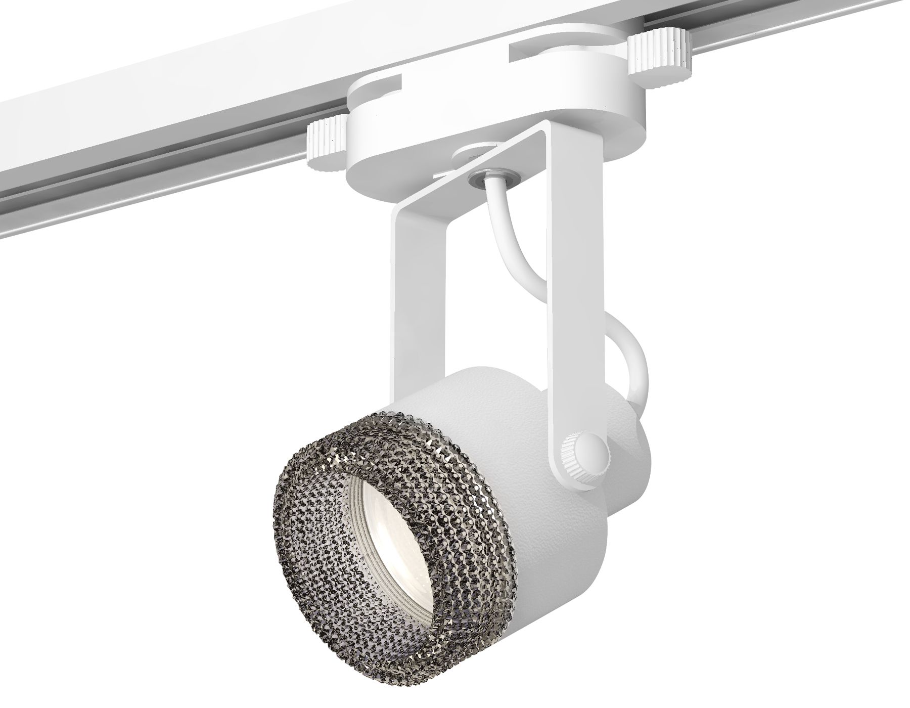 Комплект трекового однофазного светильника Ambrella light с композитным хрусталем Track System XT6601061_AMB