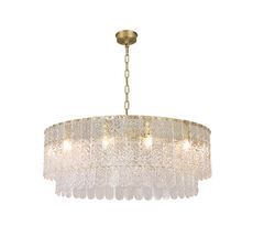 Подвесная люстра Newport DAISY 8370/80 C brass_NP