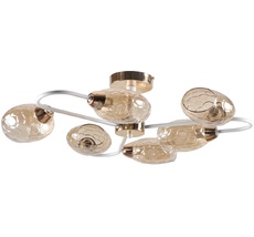 Потолочная люстра на штанге Imex MD.8305-6-S-FGD+WH_IM