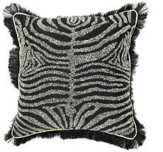 Подушка с бисером Зебра Garda Decor 70SW-30308