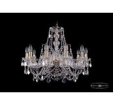 Хрустальная люстра Bohemia Ivele 1411/10/240 G Leafs_BI