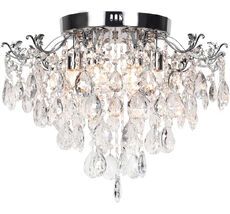 Потолочная люстра хрустальная E27*60W Escada 1119/6PL Chrome_ESC