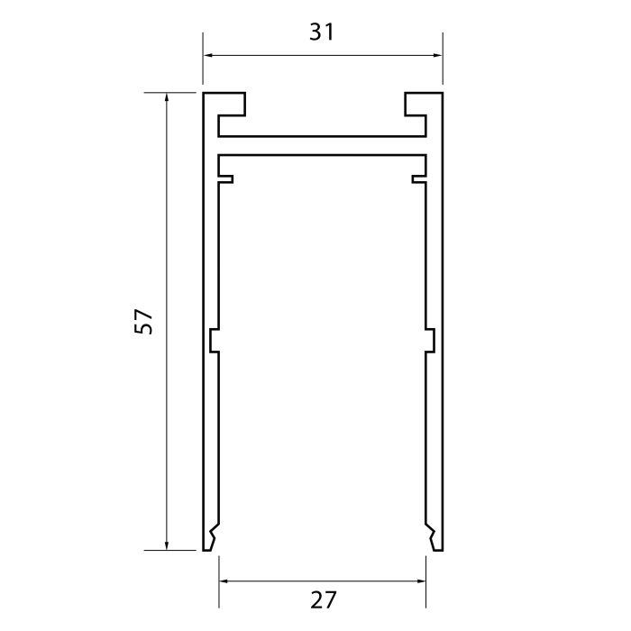 Шинопровод STLuce Skyline 220 ST015.439.00H