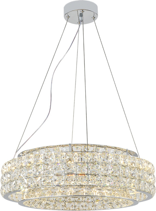 Подвесной хрустальный светильник LED (12044/A/1P Chrome) Indigo V000100L