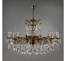 Хрустальная люстра Ambiente Ambient 2128/12 PB New Leaf_BZ