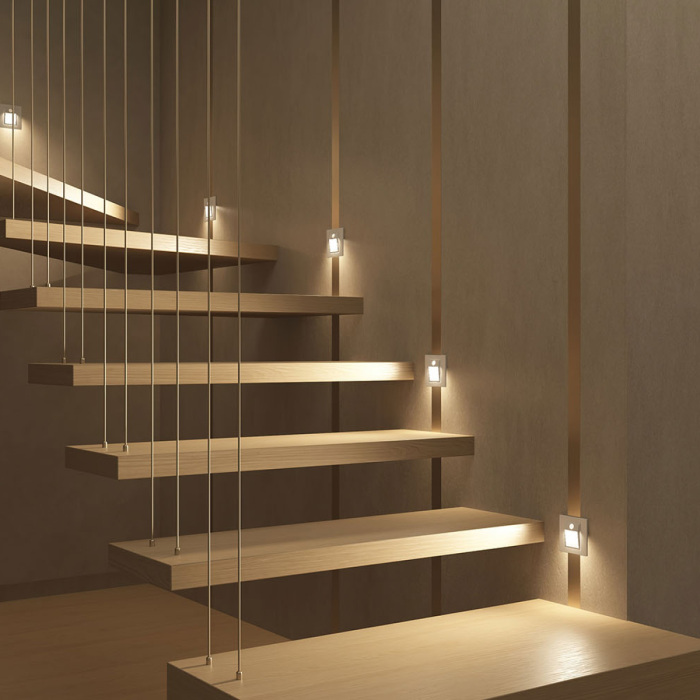 Подсветка ступеней лестницы Denkirs Sensor DK1020-WH