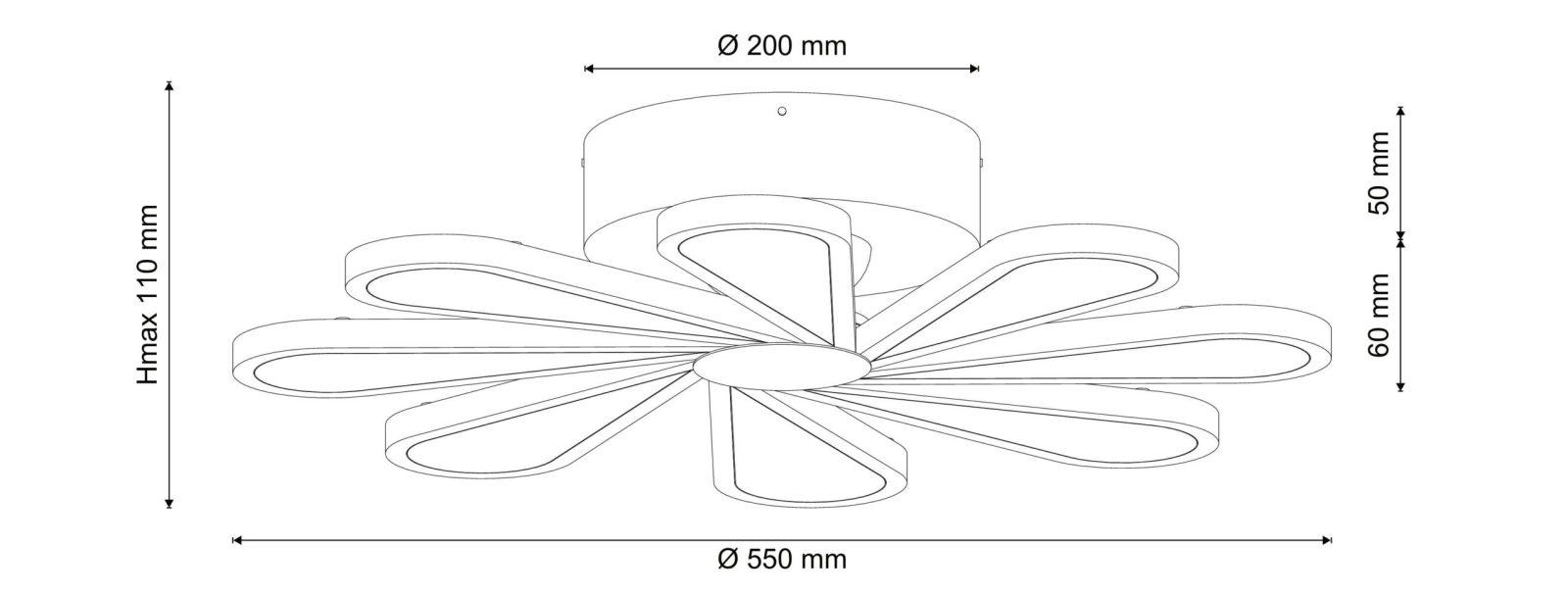 Потолочная люстра Lucia Tucci MIRACOLI Miracoli 201.8 LED