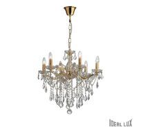 Хрустальная люстра Ideallux FLORIAN SP6 ORO_IL