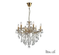 Хрустальная люстра Ideallux FLORIAN SP6 ORO_IL