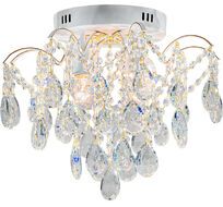 Люстра хрустальная потолочная E27*60W White/Gold Escada 1126/4_ESC