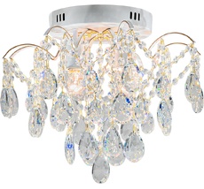 Люстра хрустальная потолочная E27*60W White/Gold Escada 1126/4_ESC