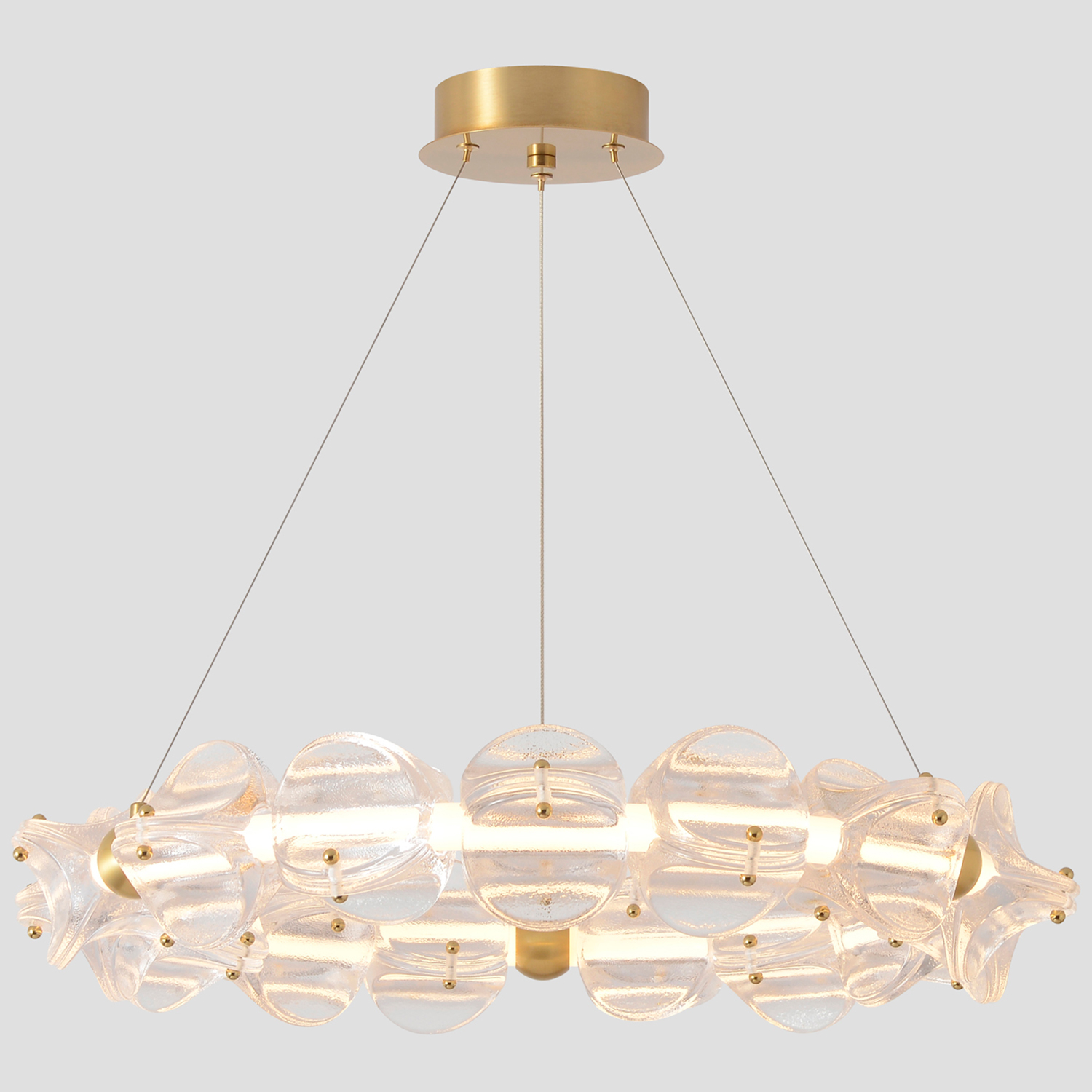 Подвесная люстра Crystal Lux RICH SP38W LED_CR