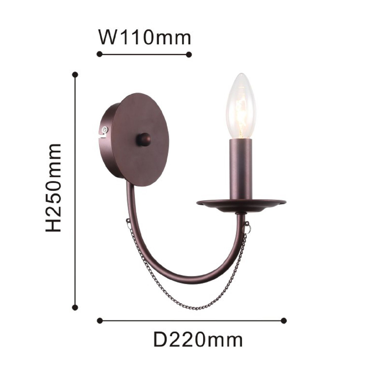 Бра F-Promo Plini Cofee 2590-1W