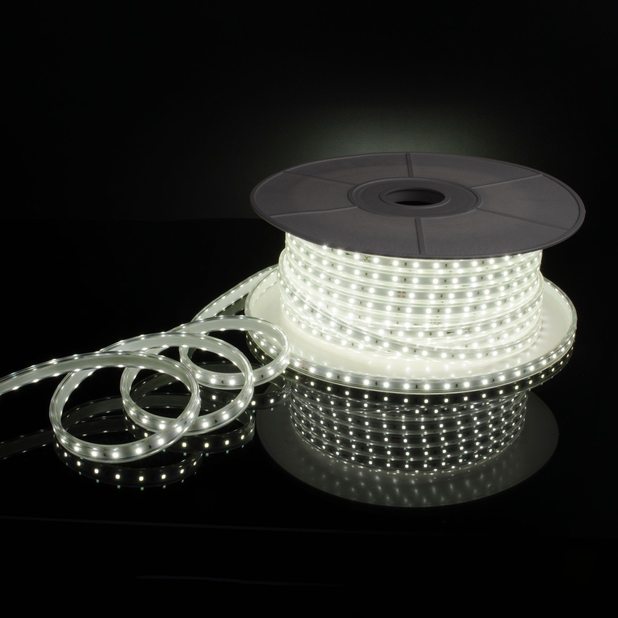 Светодиодная лента LS014 220V 8 вт холодный белый Elektrostandard a053638_ES