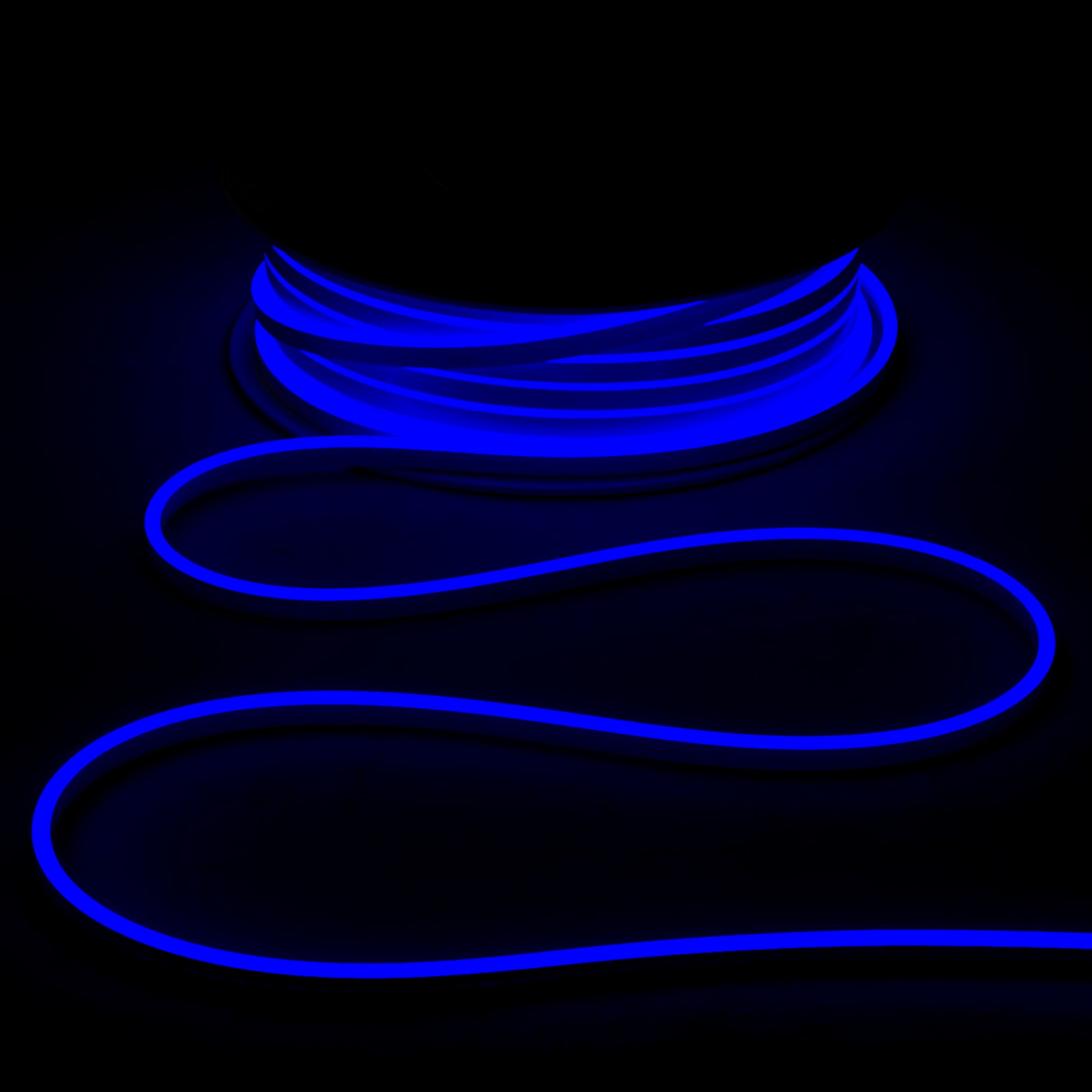 Односторонний Гибкий Неон 6х12мм Синий 12В, IP65 LTC FR-23525 FR-23525