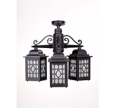 Потолочный светильник уличный IP44 Oasis Light 64870SA/3 Bl_OL