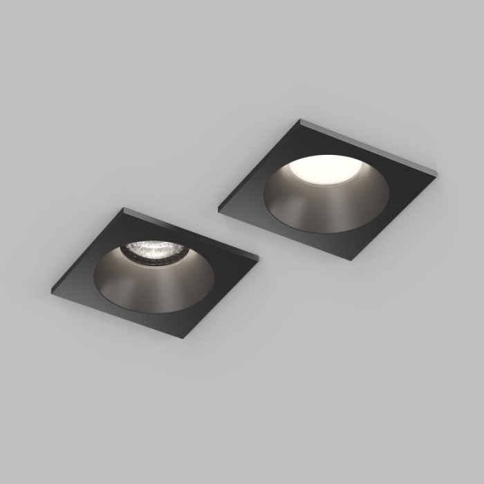 Точечный встраиваемый светильник Denkirs DK2131-BK