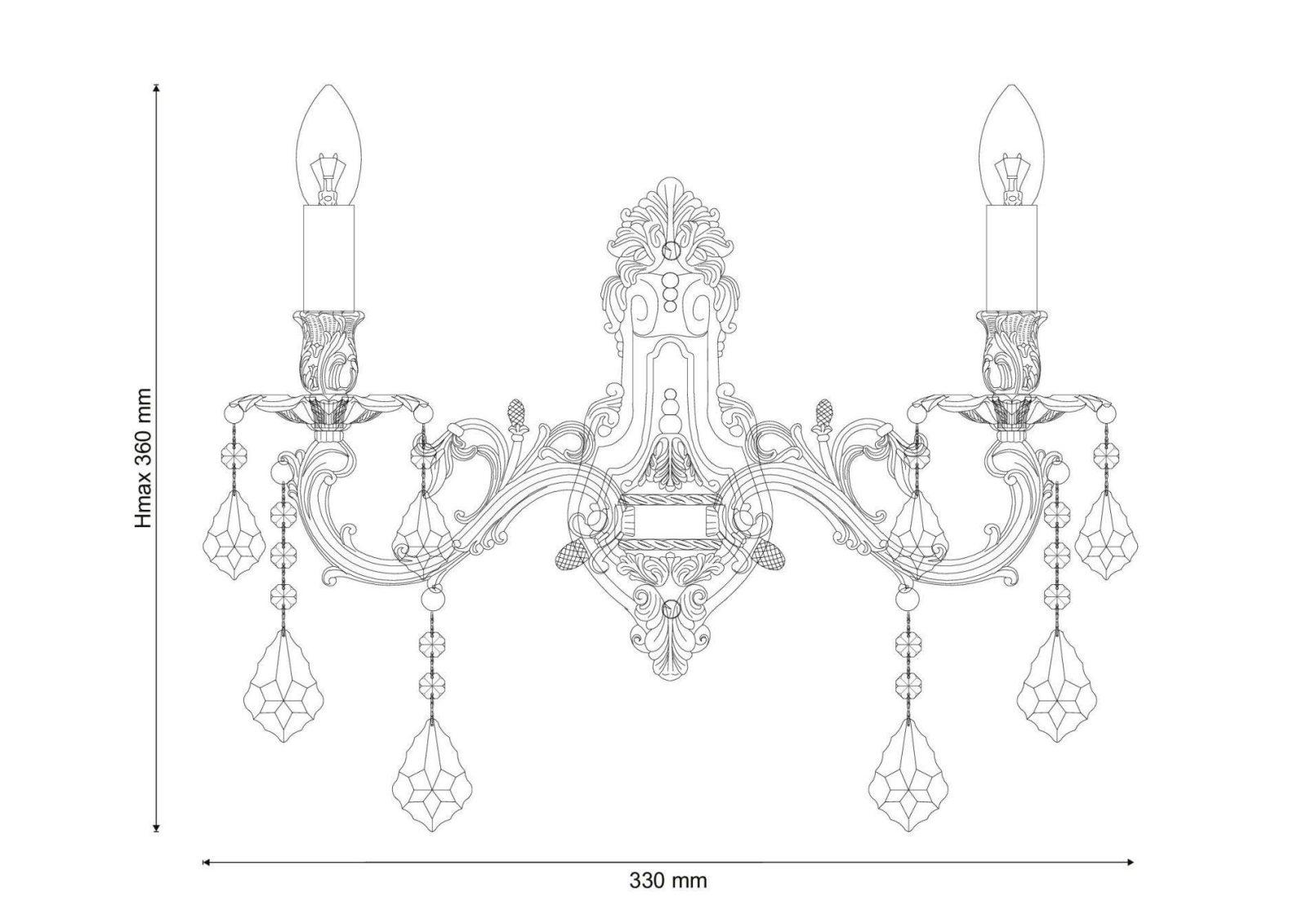 Бра Lucia Tucci BARLETTA BARLETTA W122.2 coffe gold