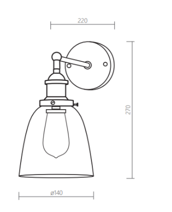 Бра Loft IT Factory filamen LOFT1122W_LF