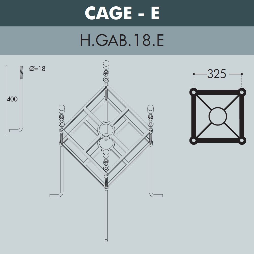 Парковый столб HOREB 000.228.000.A0