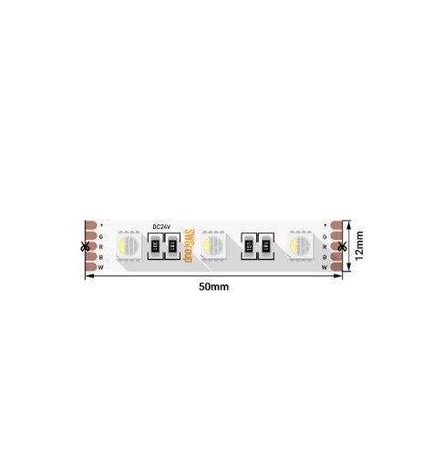 Светодиодная лента SWG 19,2w/m 3М RGB + теплый белый 00-00018658_SW