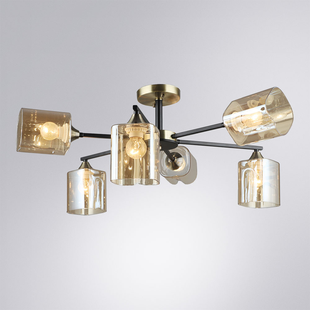 Потолочный светильник Arte Lamp MERCI A4185PL-6BK