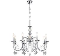Подвесная люстра хрусталь 678/8PL E14*40W Escada 678/8PL Chrome_ESC