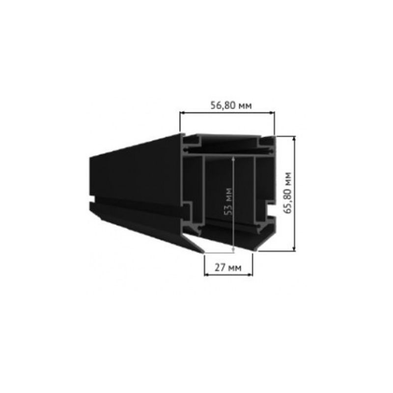 

Профиль для монтажа SKYLINE 48 в натяжной ПВХ потолок SKYLINE 48 ST003.129.02, ST003.129.02