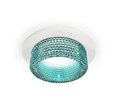 Комплект встраиваемого светильника с композитным хрусталем Techno XC6512043_AMB