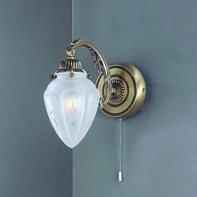 Бра муранское стекло с выключателем A.3826/1 Reccagni Angelo A 3826/1_RA