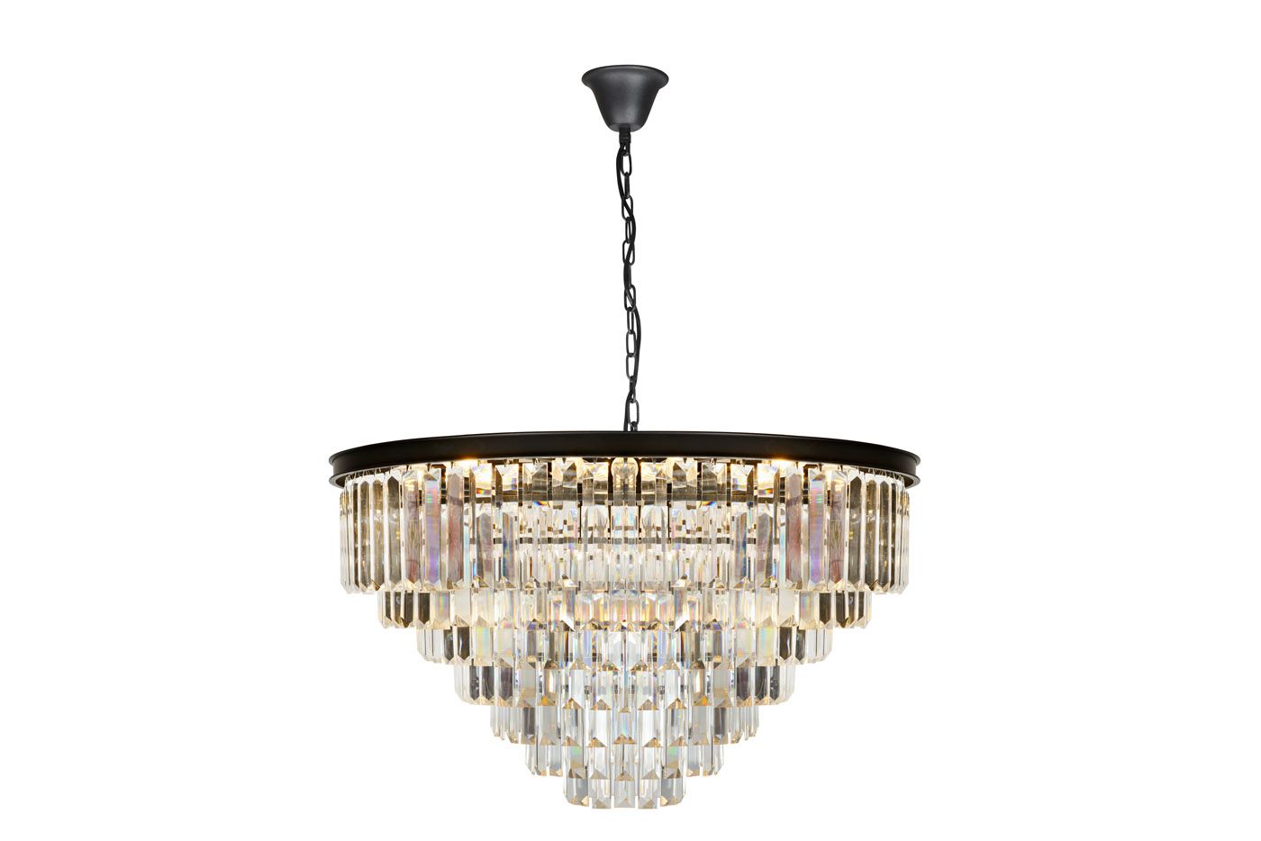 Подвесная люстра ILamp Triumph 6101-800BK_IP