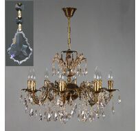 Хрустальная люстра Ambiente Ambient 2118/8 PB Leaf crystal_BZ