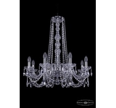 Хрустальная люстра Bohemia Ivele 1402/8/240/h-73 Ni_BI