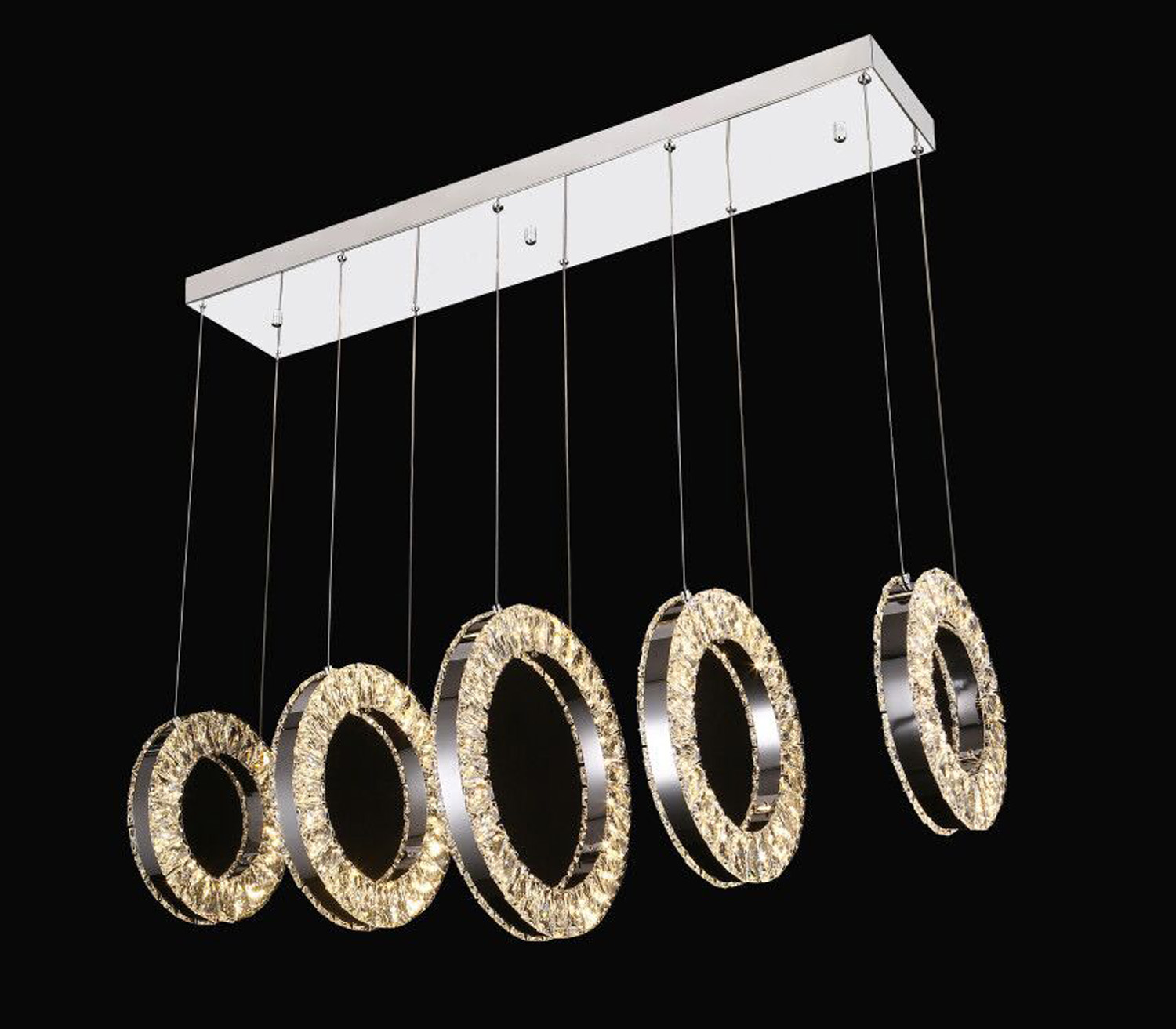 

Подвесной светильник iLedex Crystal ice 4460-5 72W CR, 4460-5 72W CR
