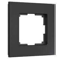 Рамка на 1 пост Senso (черный, стекло soft-touch) Werkel a064572_WR