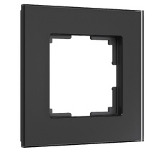 Рамка на 1 пост Senso (черный, стекло soft-touch) Werkel a064572_WR