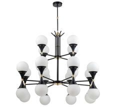 Подвесная люстра KUTEK BARI BAR-ZW-8+4(CZ)