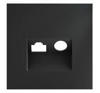 Накладка для розетки Voltum TV+RJ45 S70 VLS002707