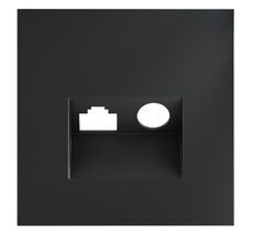 Накладка для розетки Voltum TV+RJ45 S70 VLS002707