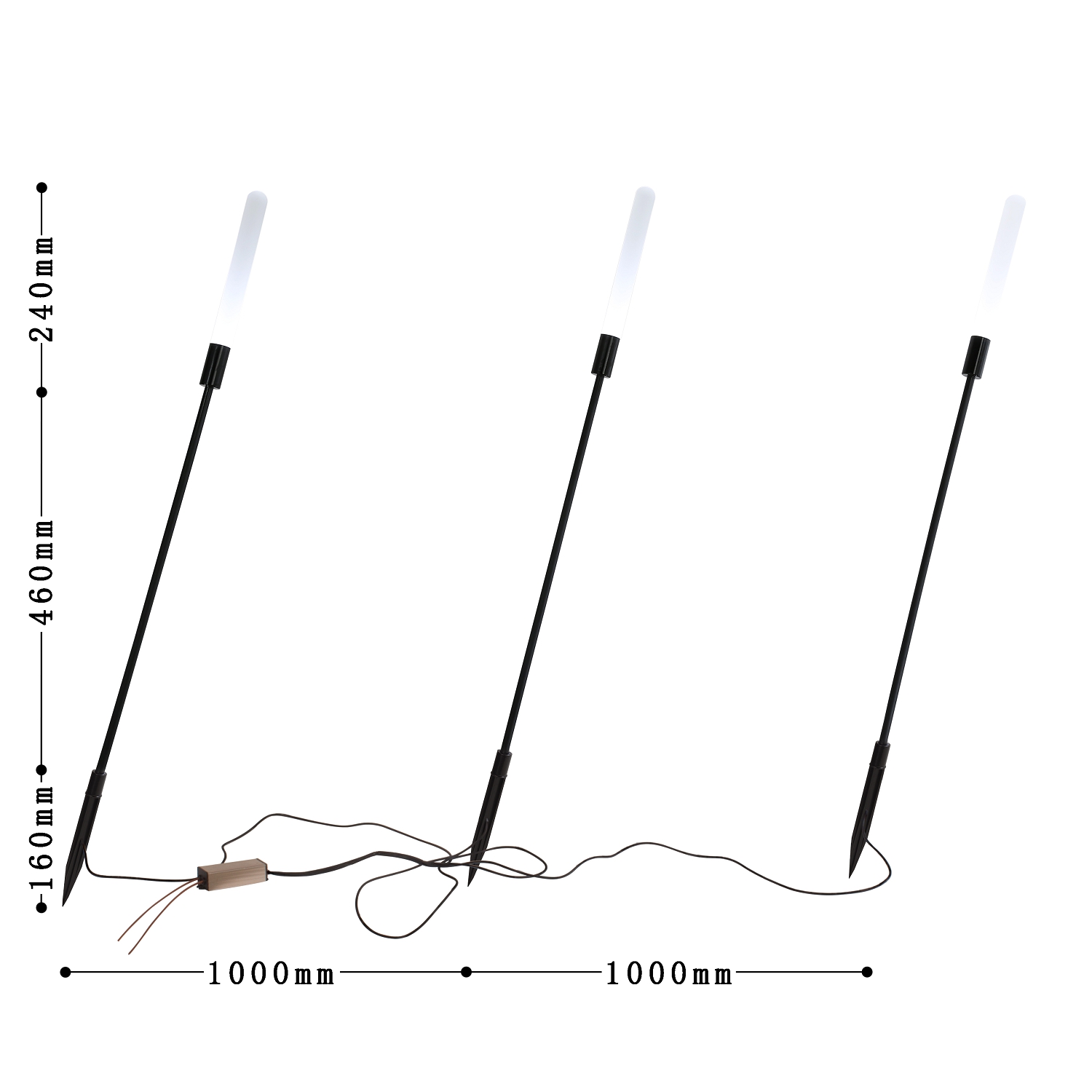 Уличный грунтовой светильник Favourite Reedy 4048-3T