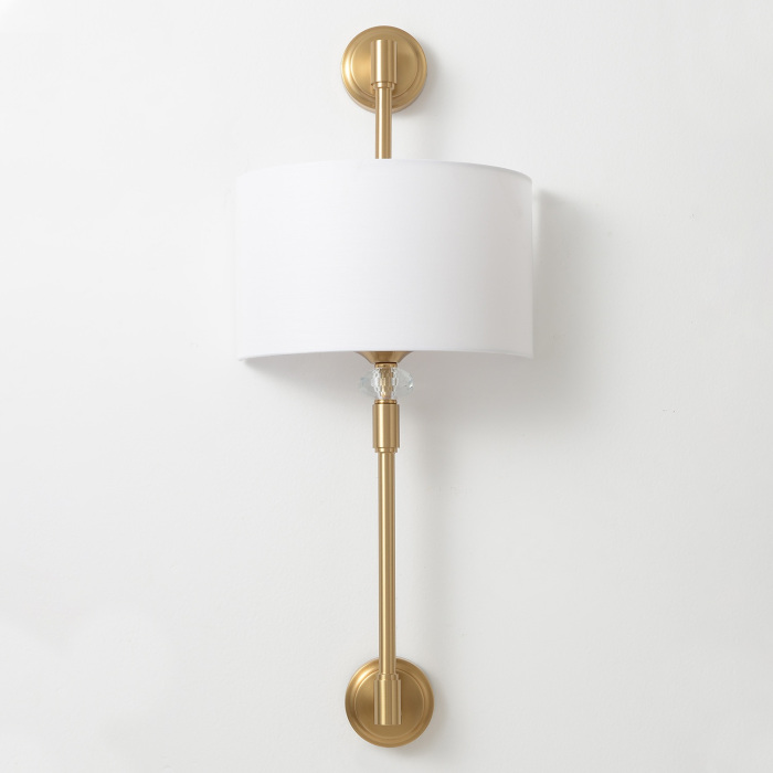 Настенный светильник Crystal Lux VINTAGE AP2 BRASS_CR