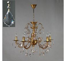 Хрустальная люстра Ambiente Ambient 8888/5 AB New Leaf_BZ