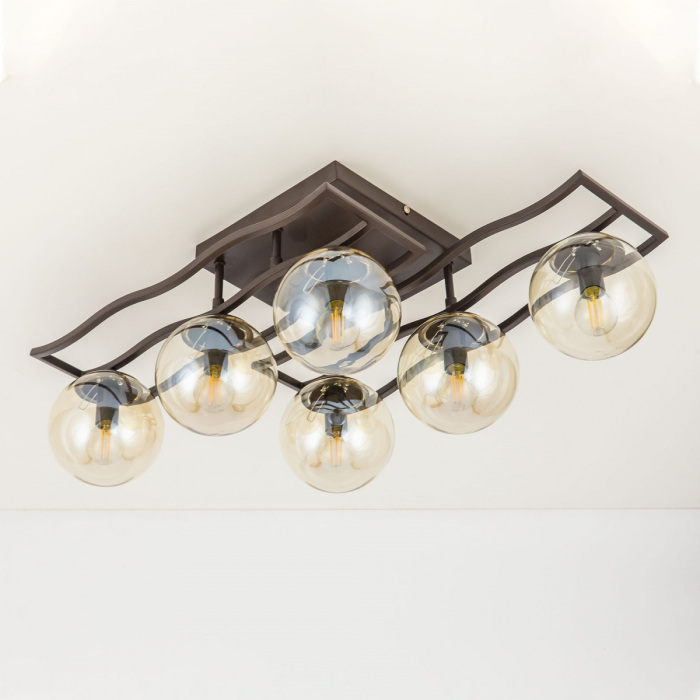 Потолочная люстра CitiLux на штанге Бриз CL106265