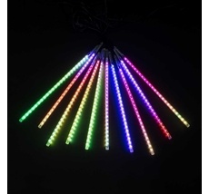 Гирлянда LTC Тающие Сосульки 10шт по 50см, 24В, 600 Разноцветных Светодиодов CCL600-10-1M