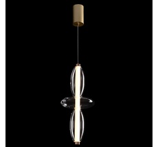 Подвесной светильник Crystal Lux QUASAR SP14W LED TRANSPARENT_CR