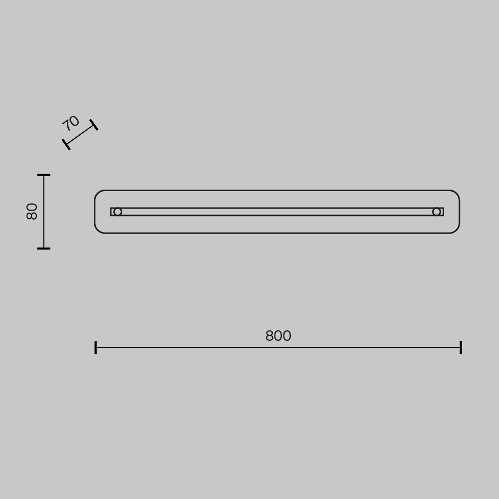 Настенный светильник Maytoni Maya P091WL-L21CH3K_MY