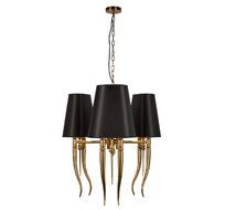 Подвесная люстра Loft IT Brunilde 10207/6 Gold_LF
