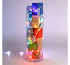 Гирлянда линейная Smart 10м USB + пульт ДУ RGB прозрачный шнур Feron 51463_FR