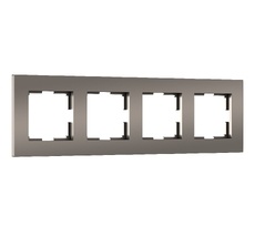 Рамка на 4 поста Slab (бронза матовый) Werkel a062816_WR