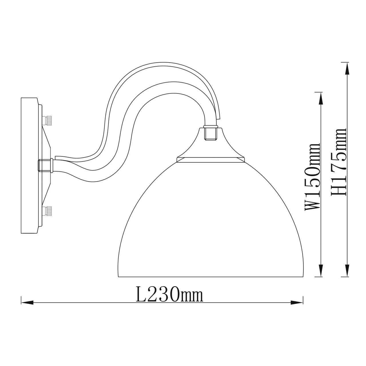 Бра De Markt Олимп 318025101_MW